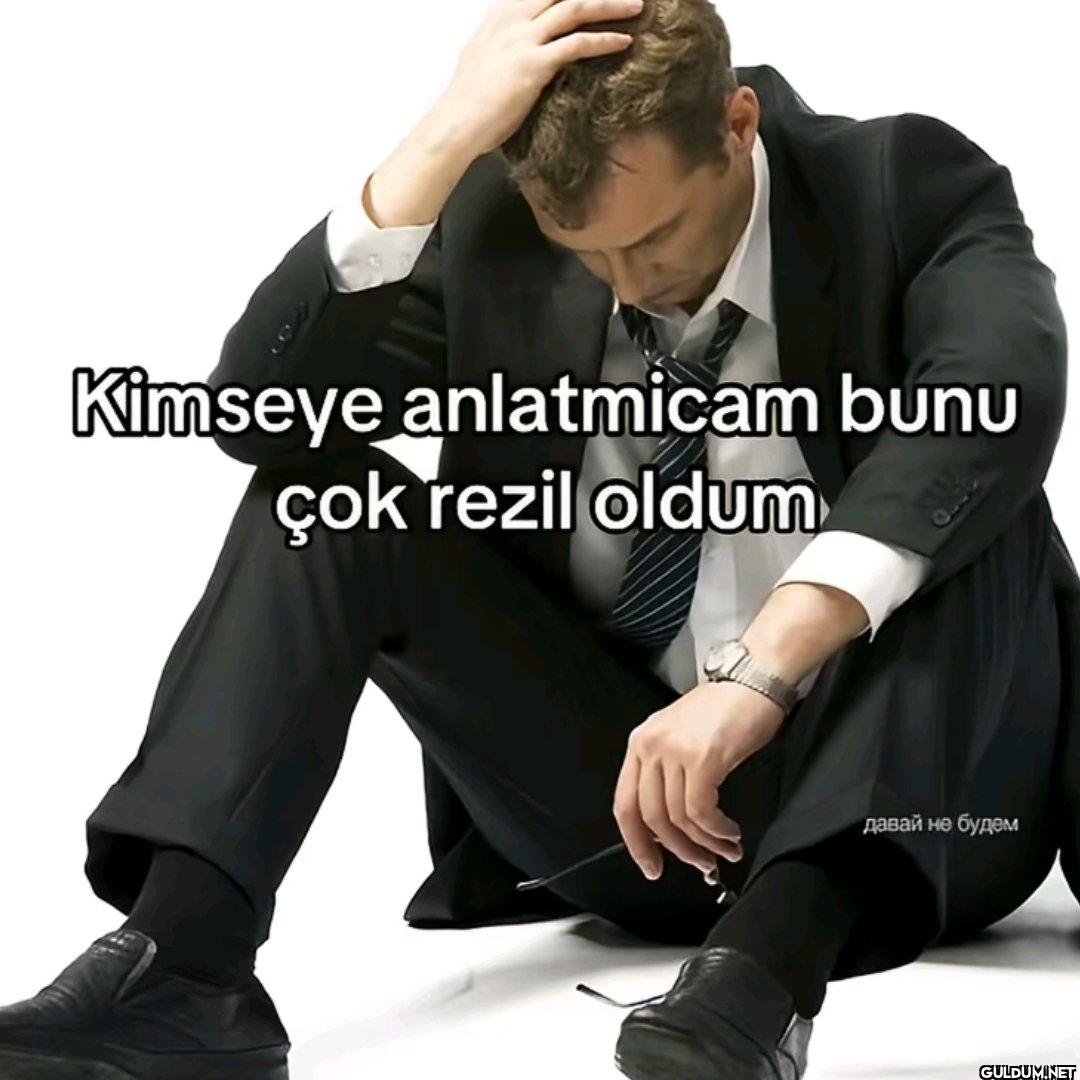 Kimseye anlatmicam bunu...