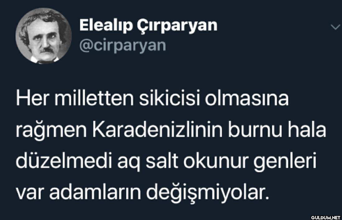 Her milletten sikicisi...