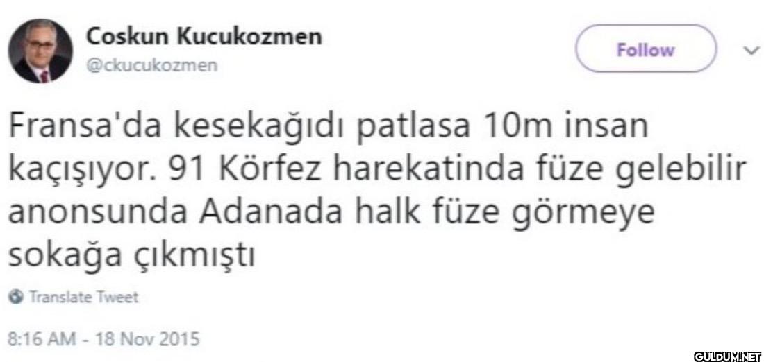 Follow Fransa'da...