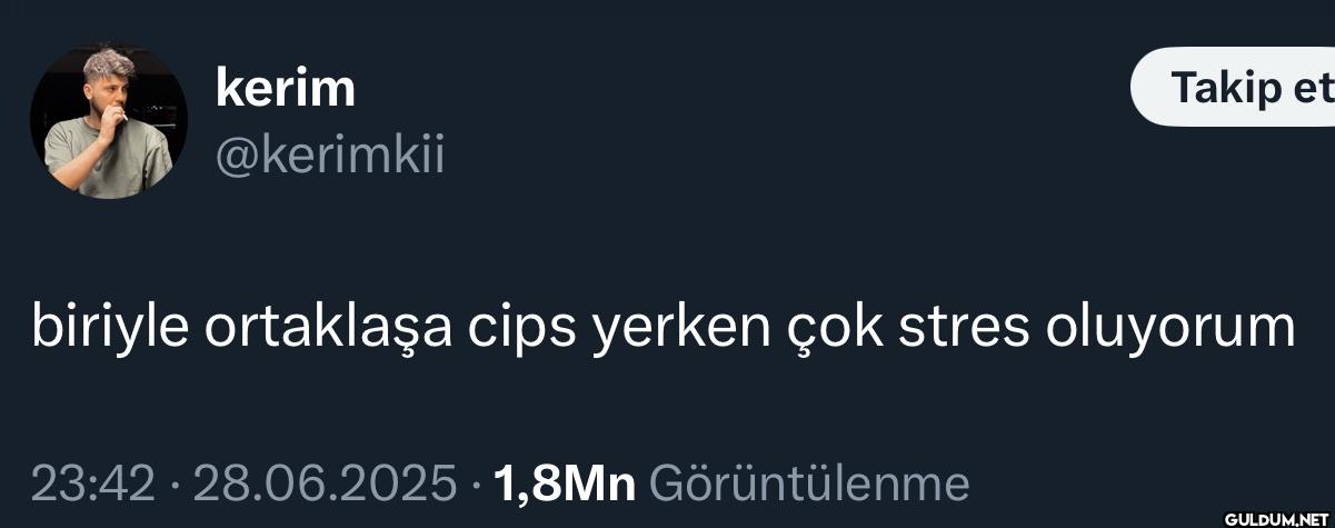 Takip et biriyle ortaklaşa...