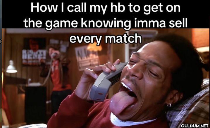 How I call my hb to get on...