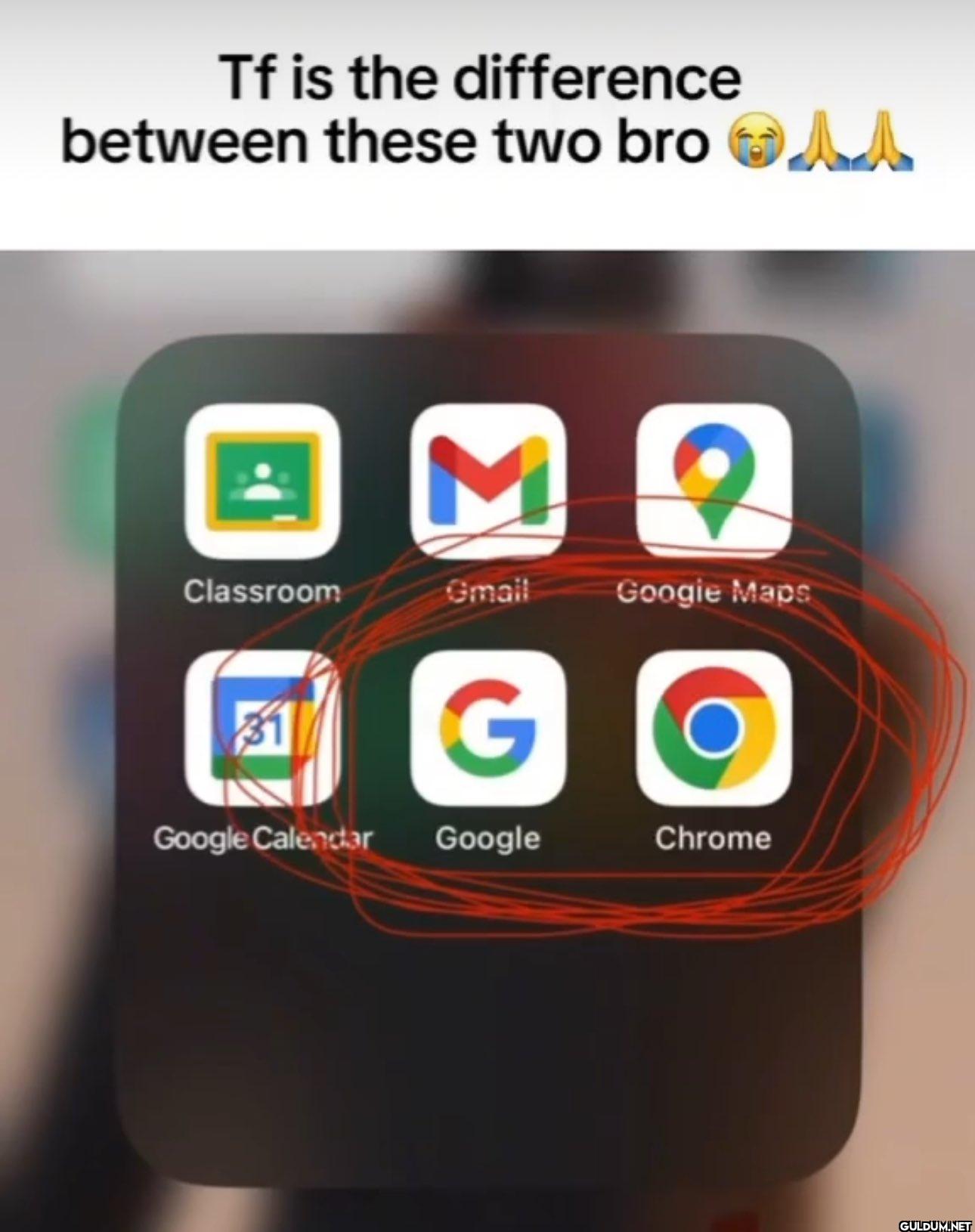 Tf is the difference...