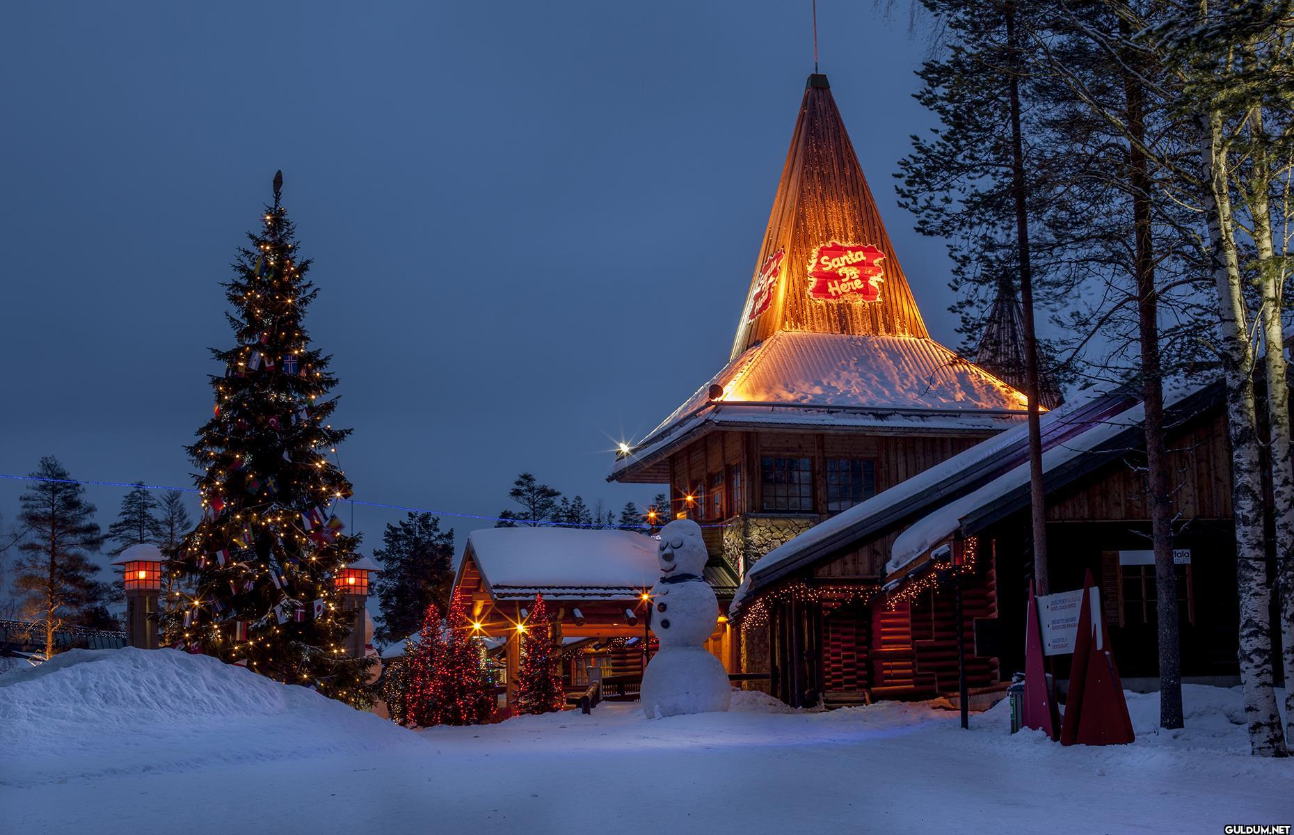 5. Visit Santa Claus...