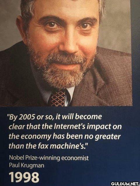 "By 2005 or so, it will...