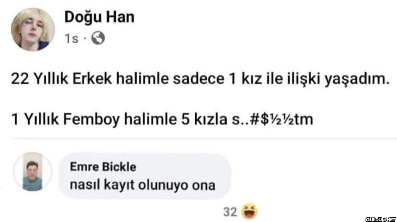 Doğu Han 1s 22 Yıllık...