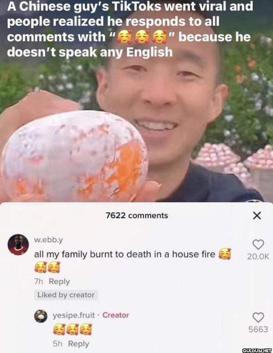 A Chinese guy's TikToks...