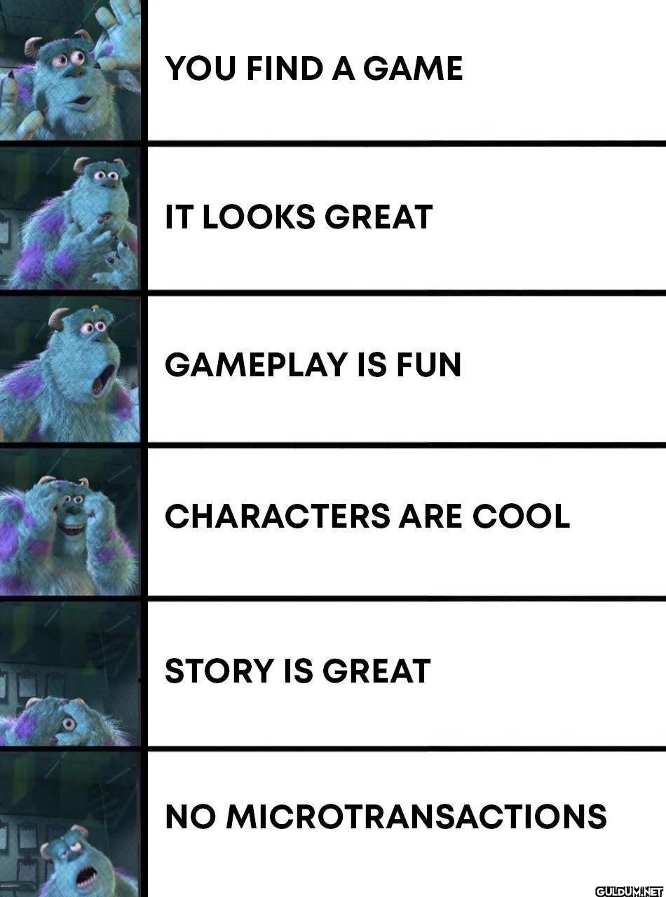 what game?    YOU FIND A...