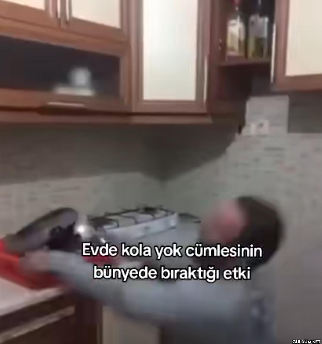 Evde kola yok cümlesinin...