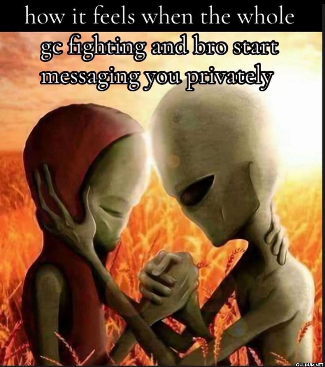 how it feels when the...