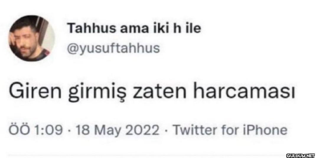 Giren girmiş zaten...
