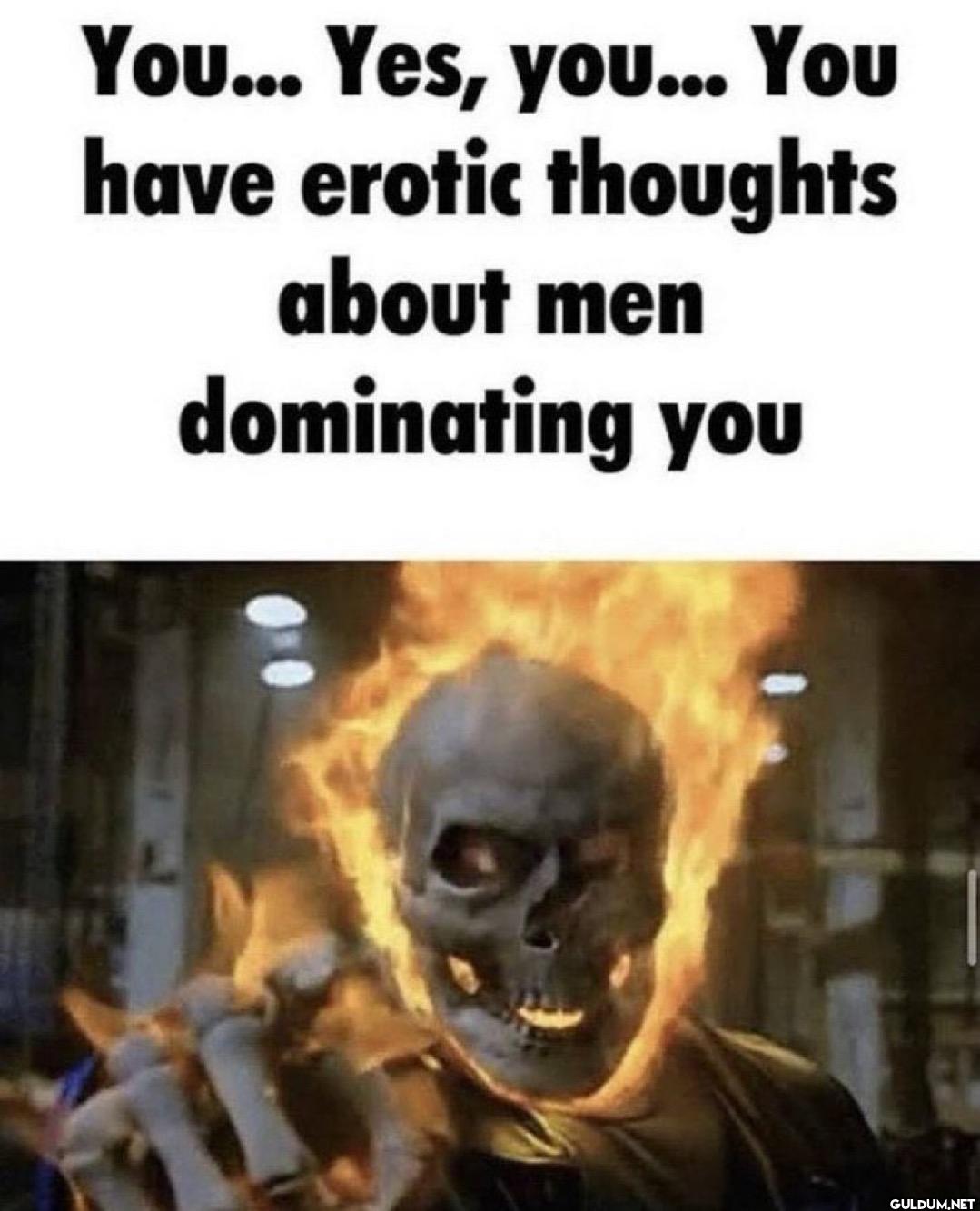 You... Yes, you... You...