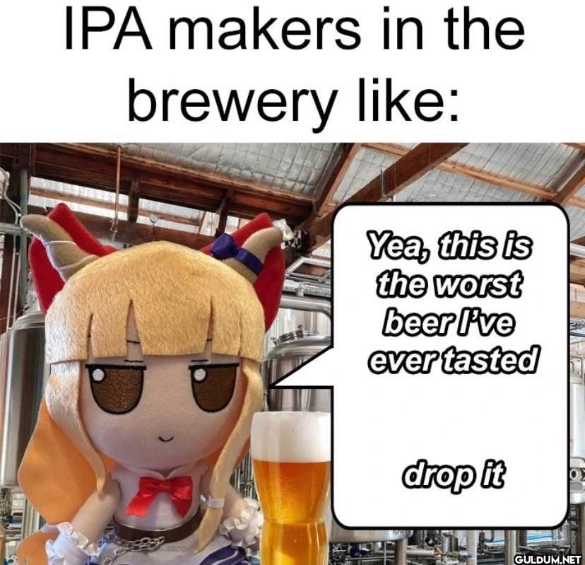 IPA makers in the brewery...