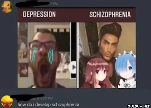DEPRESSION SCHIZOPHRENIA...