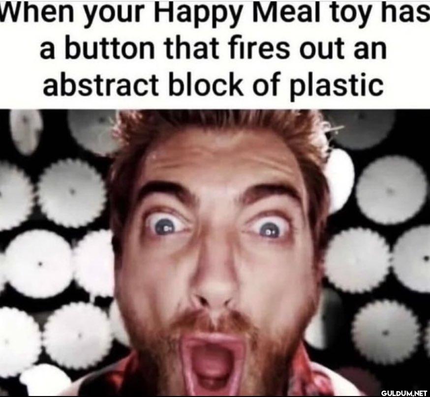 When your Happy Meal toy...
