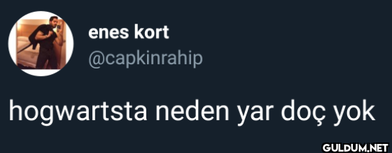 hogwartsta neden yar doç yok