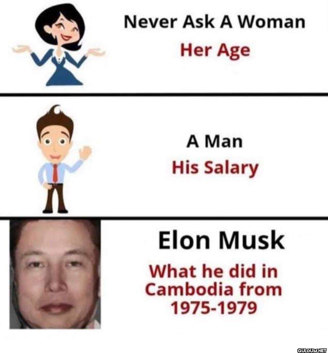 Never Ask A Woman Her Age...