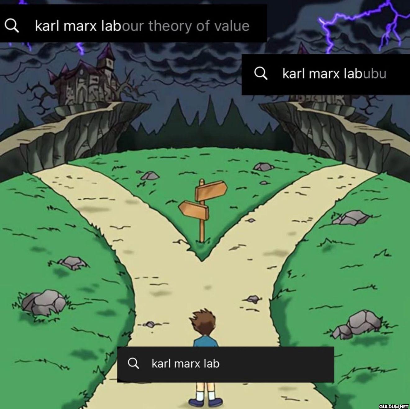 Q karl marx labour theory...