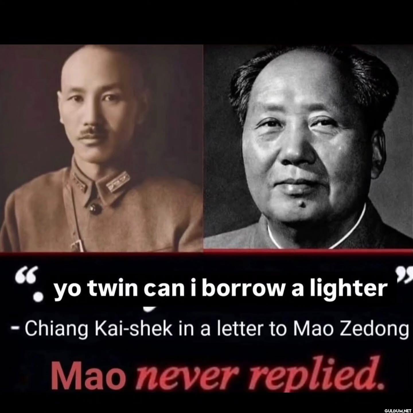 yo twin can i borrow a...