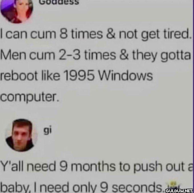 ㅤ    I can cum 8 times &...