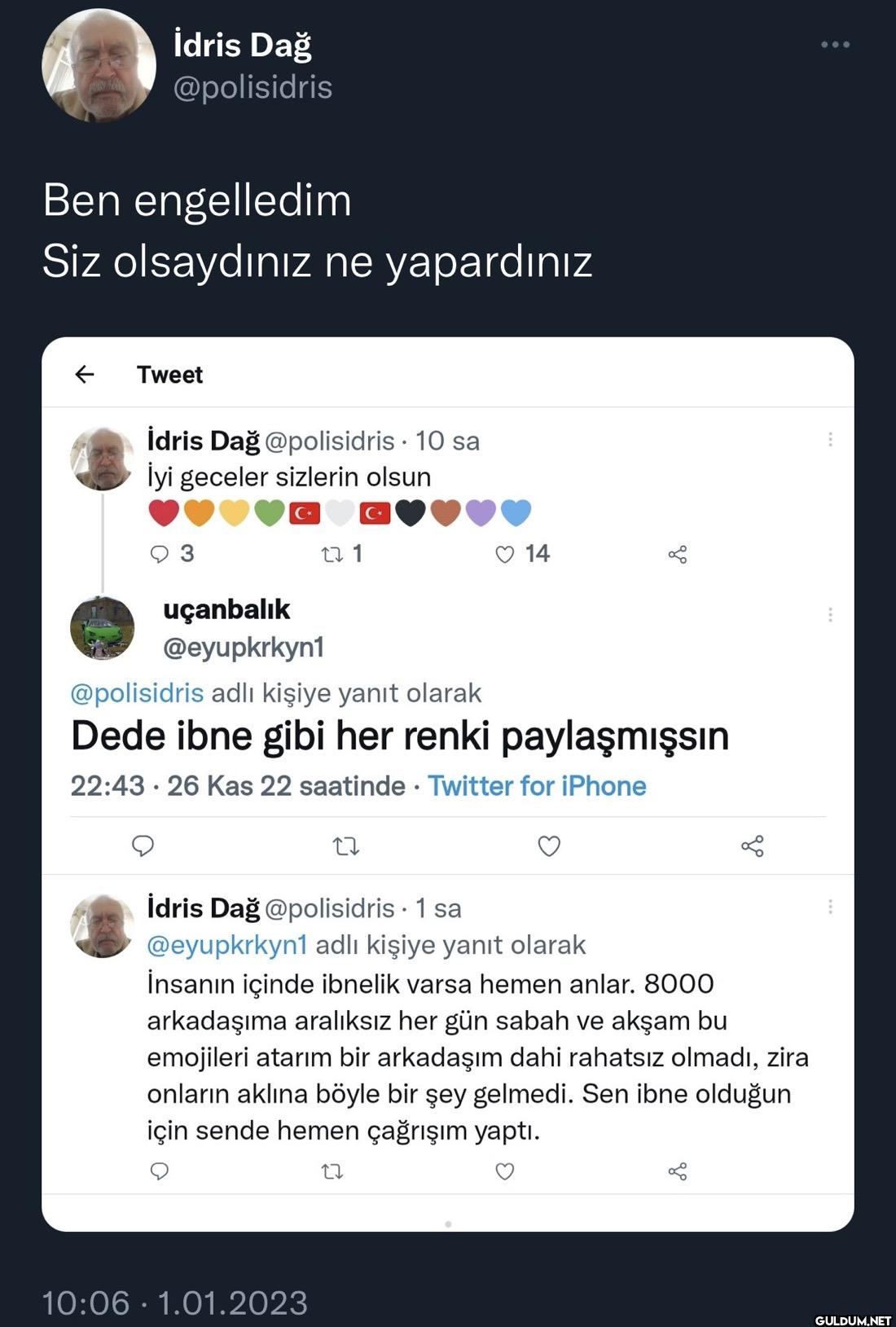 Ben engelledim Siz...