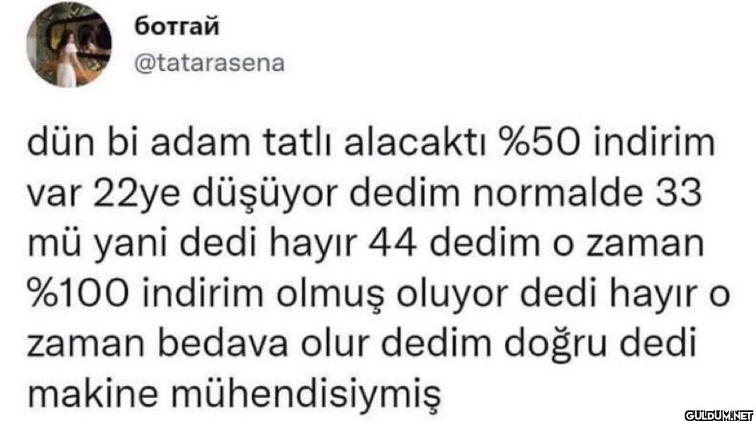 dün bi adam tatlı alacaktı...
