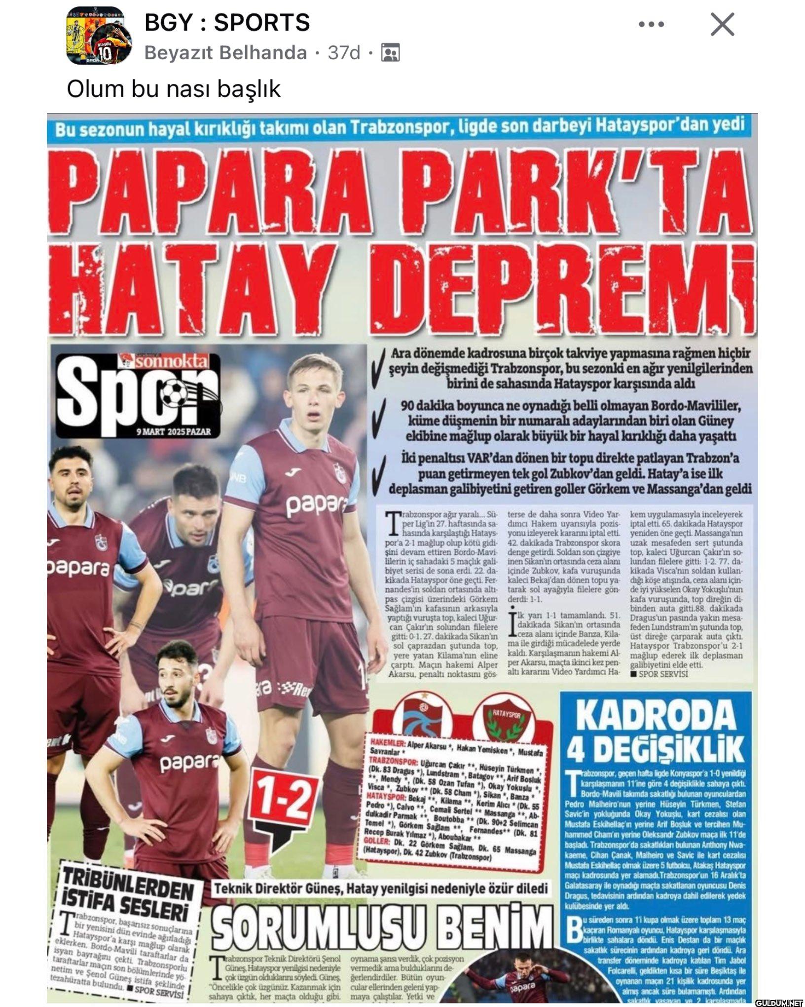 Dalga mı geçiyorsunuz lan ...