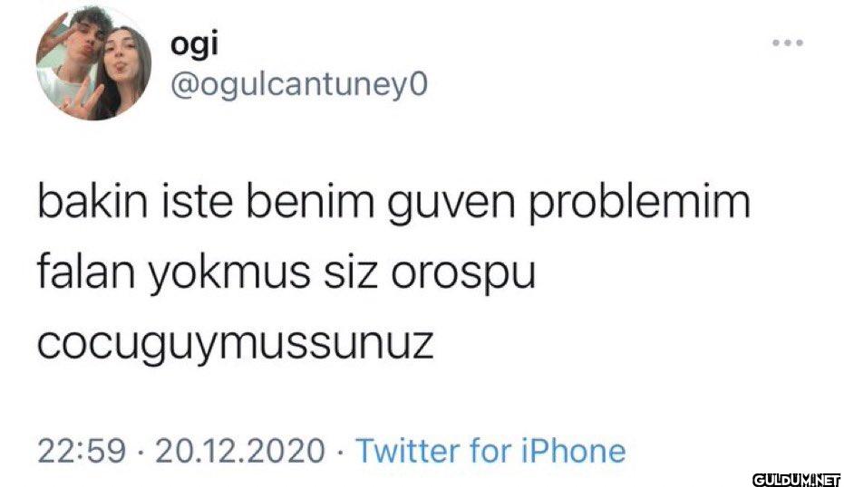 bakin iste benim guven...