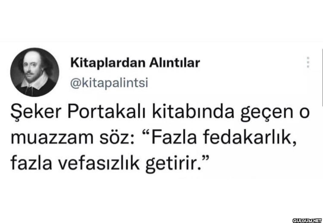 Şeker Portakalı kitabında...