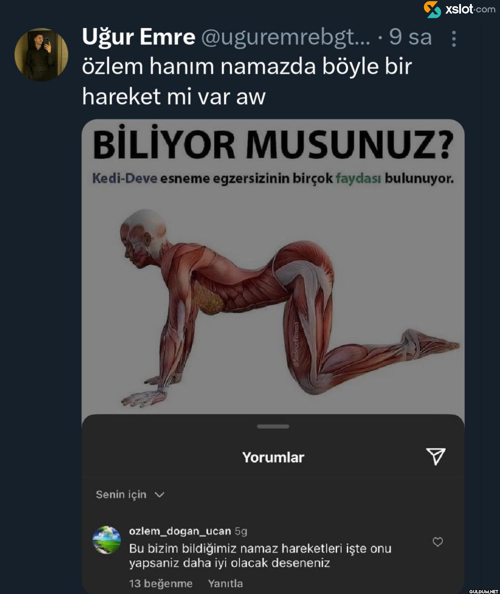 9 sa⠀ özlem hanım namazda...
