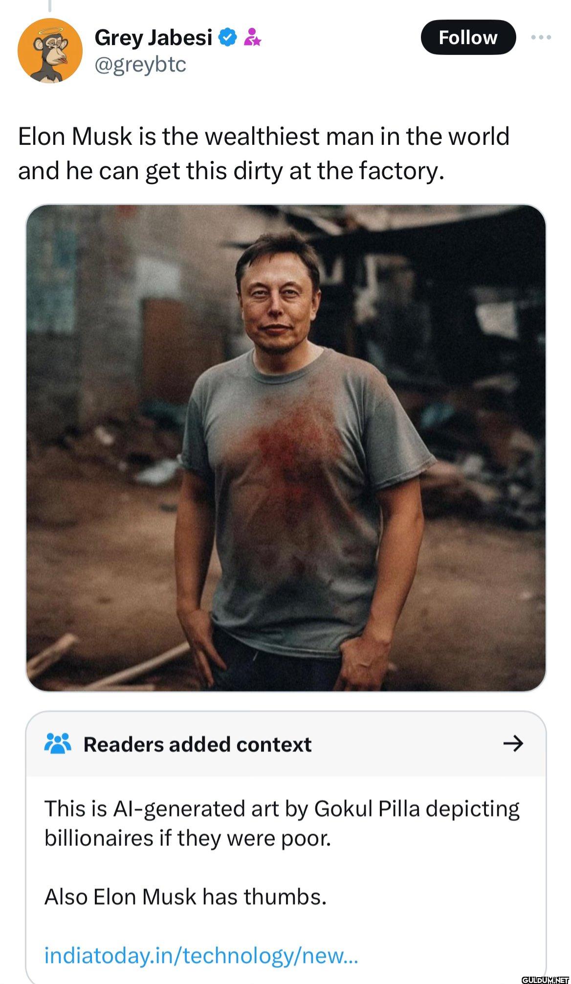 Follow Elon Musk is the...