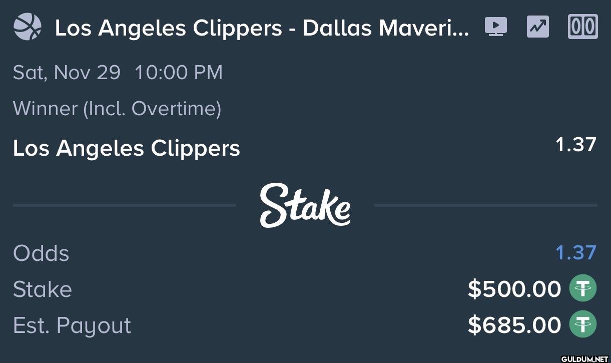 Kullanıcı, Clippers...