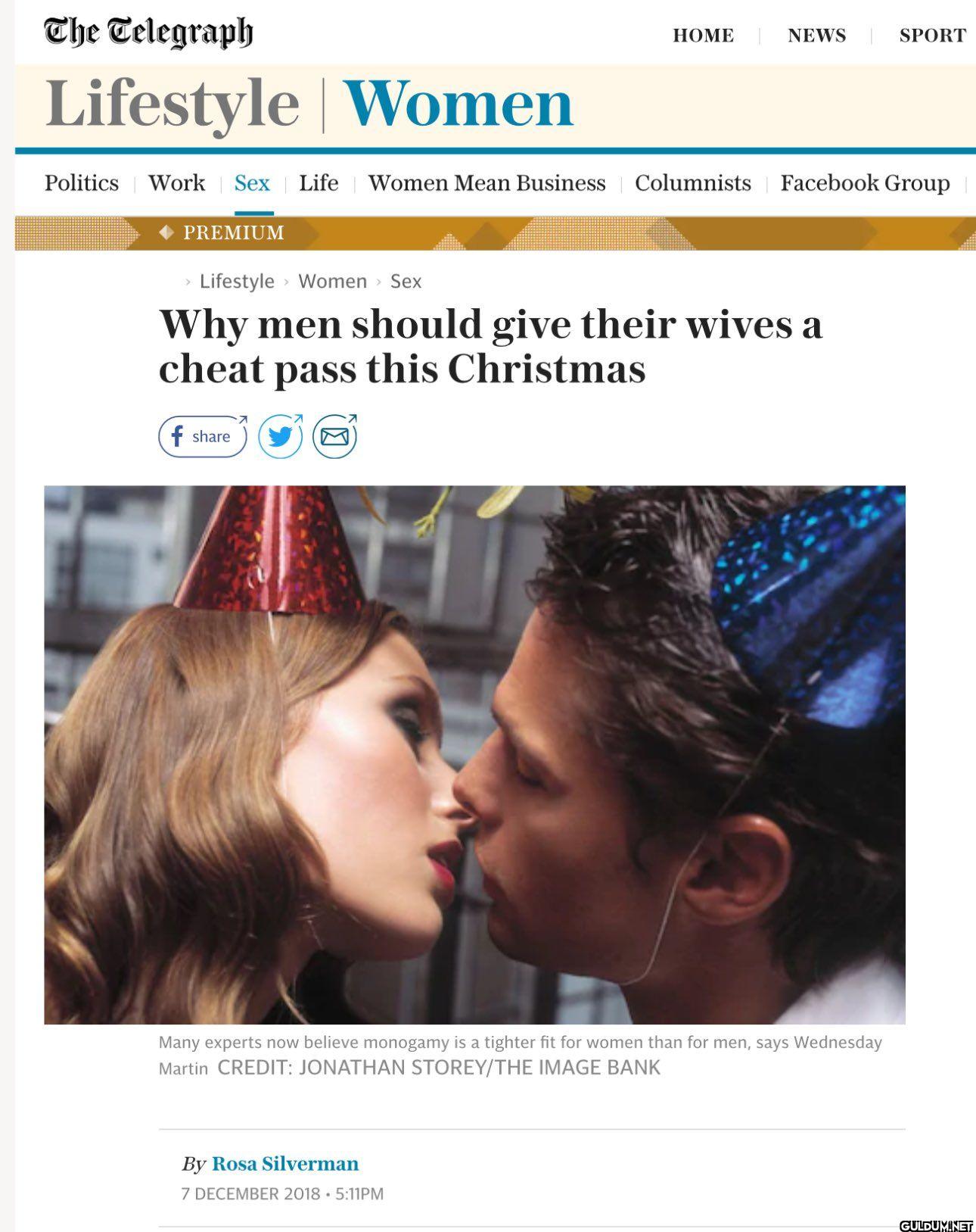 Thoughts?    The Telegraph...