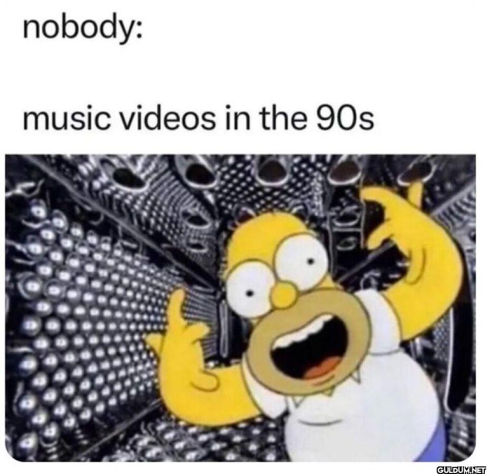 nobody music videos in the 90s
