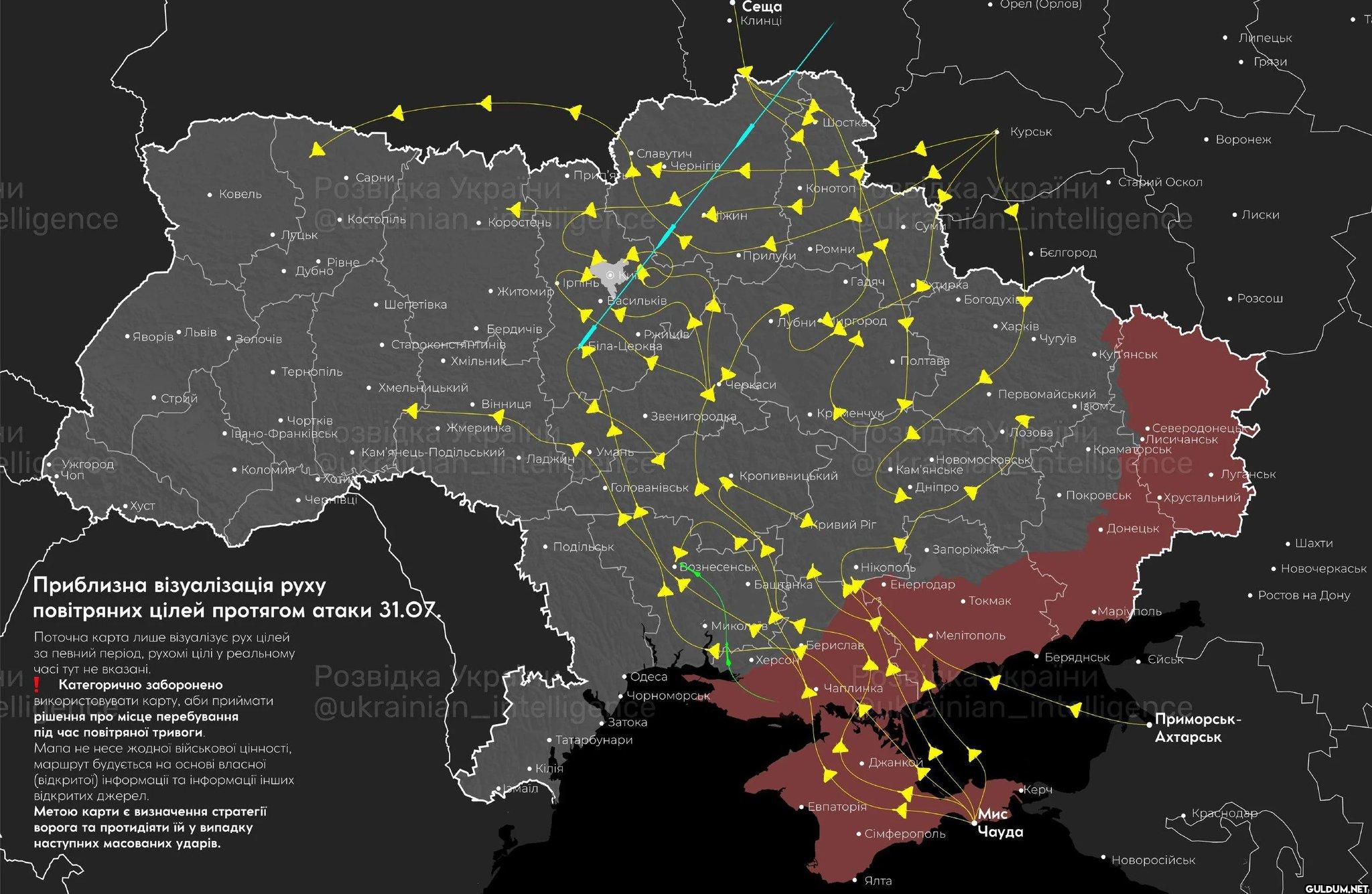 Tonight's russian attack  ...