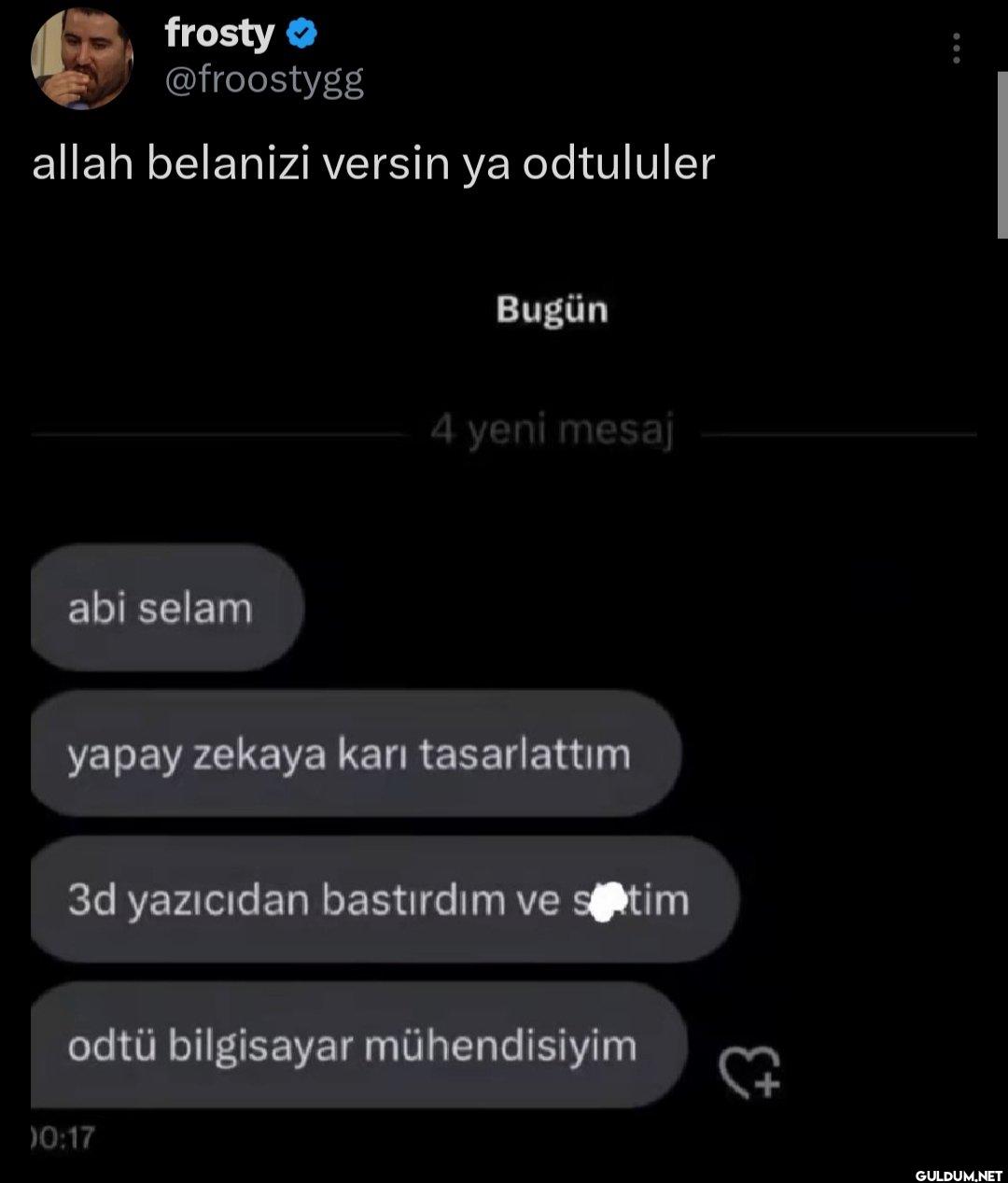 allah belanizi versin ya...