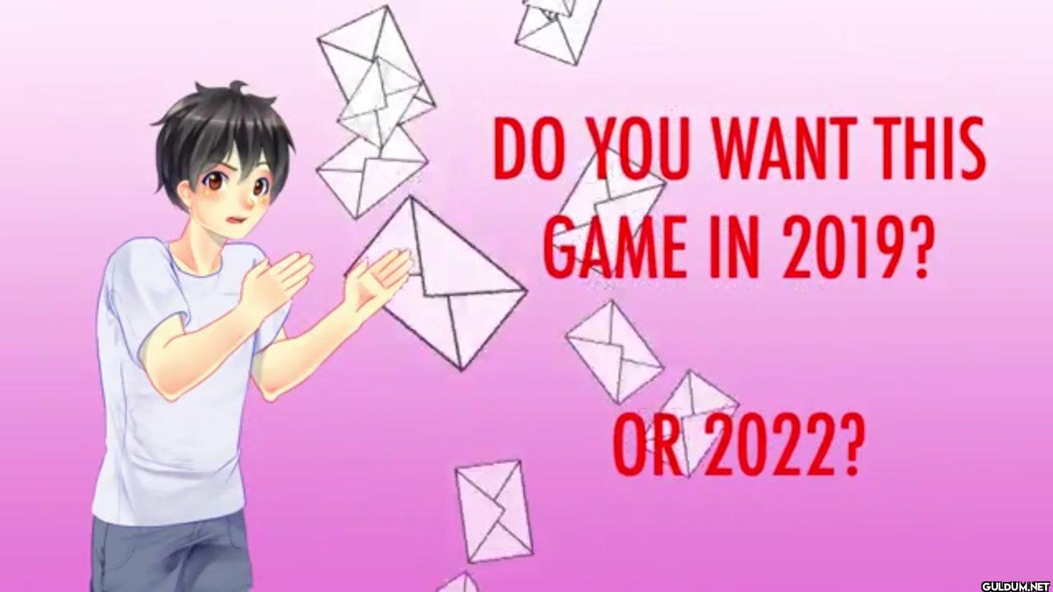 DO YOU WANT THIS GAME IN...