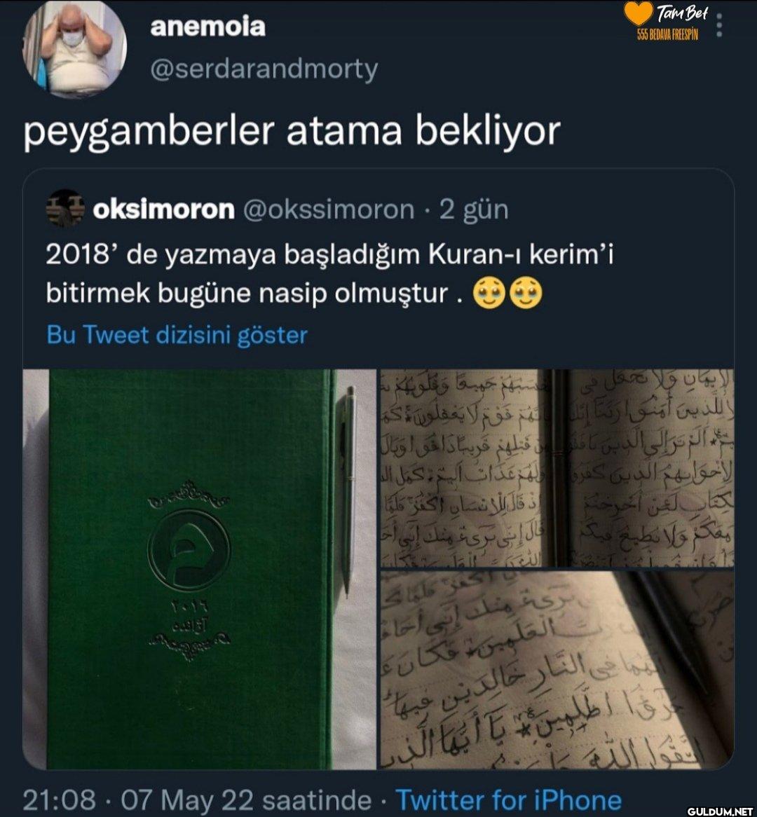 peygamberler atama...