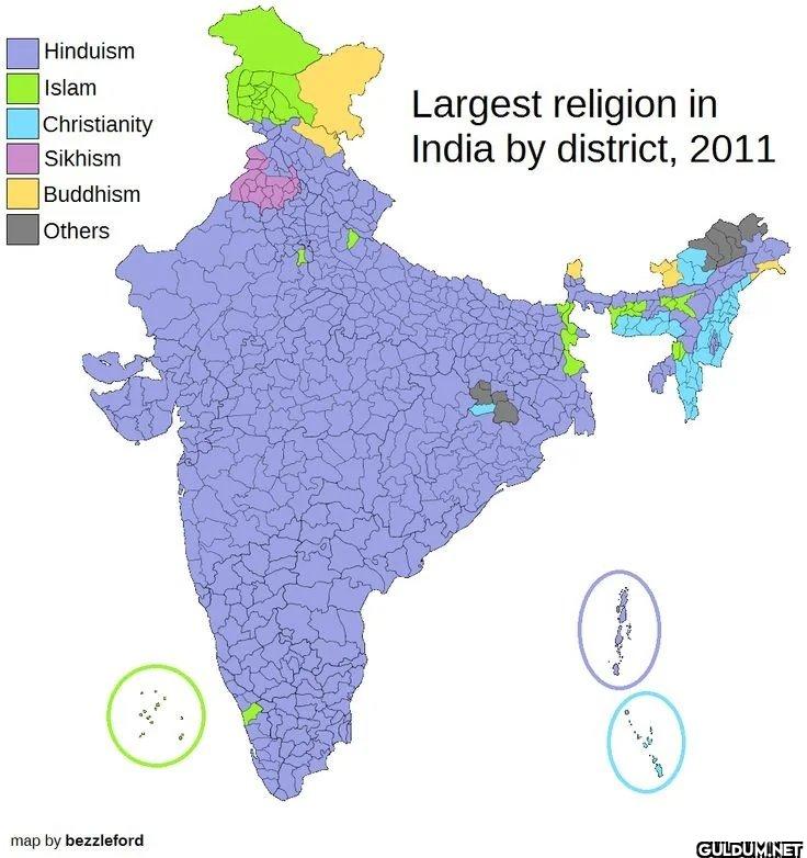 Largest religion in India...