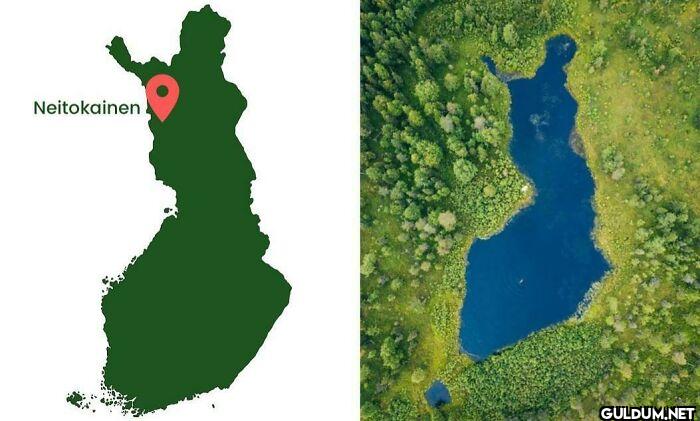 5. There Is A Lake In...