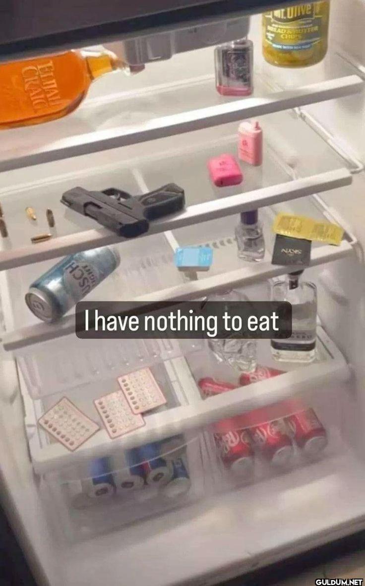 I have nothing to eat