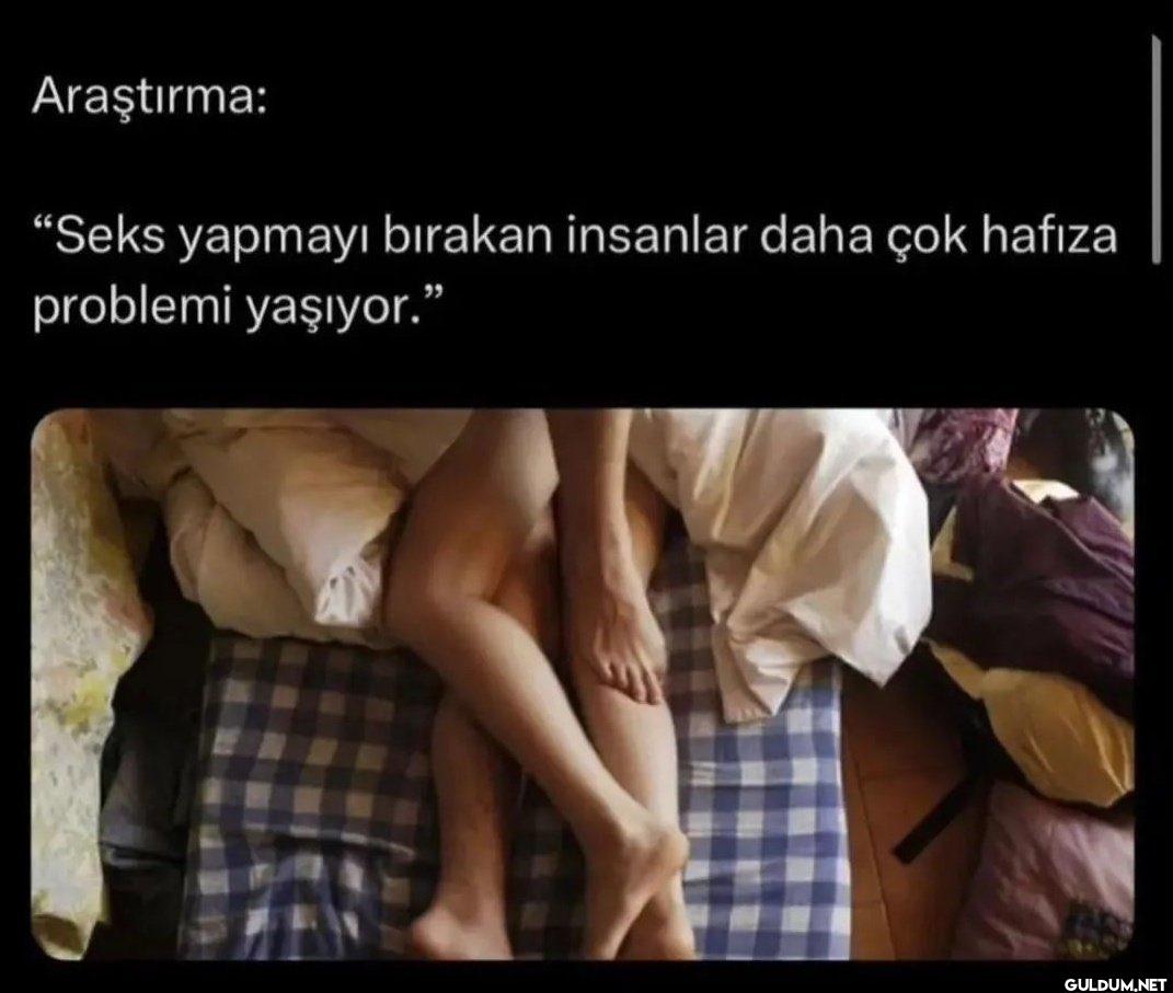 Araştırma: "Seks yapmayı...