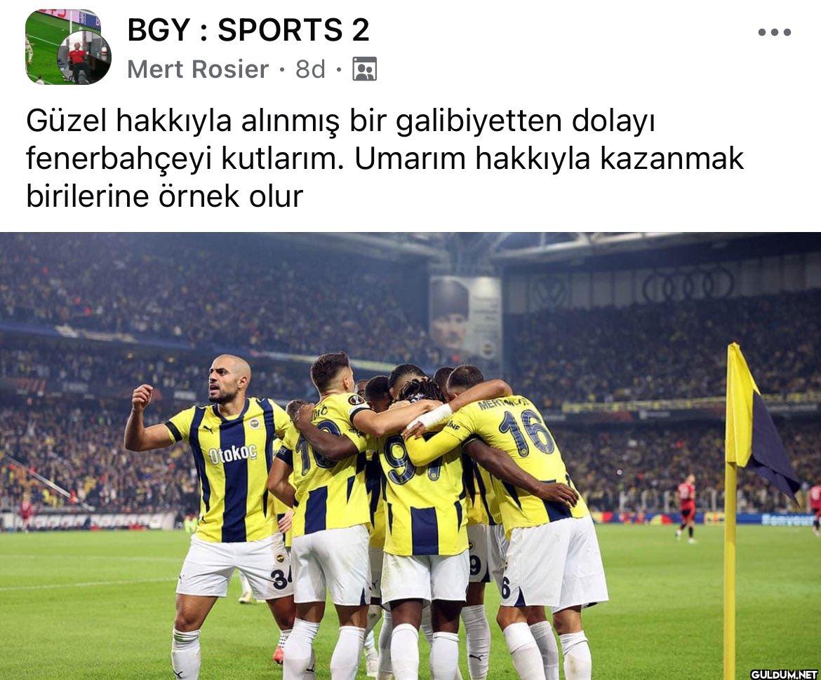 Maç hakkındaki...