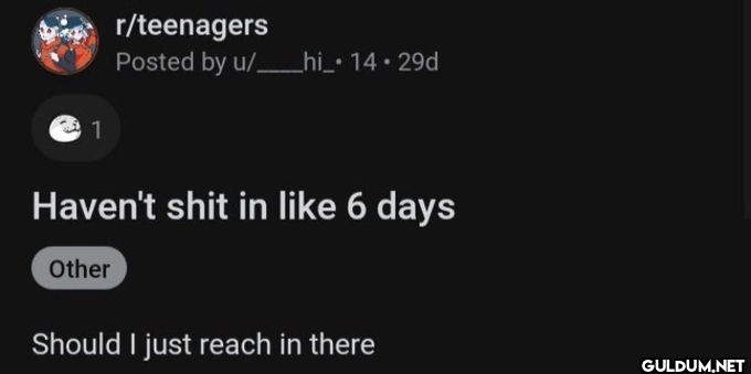 r/teenagers Posted by u/...