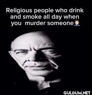 Religious people who drink...