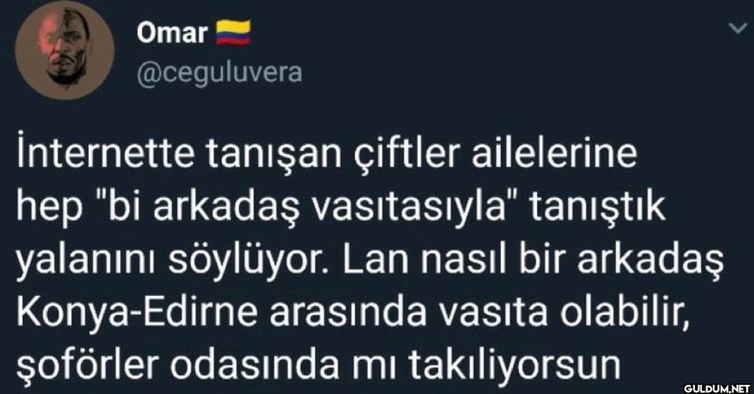 İnternette tanışan çiftler...