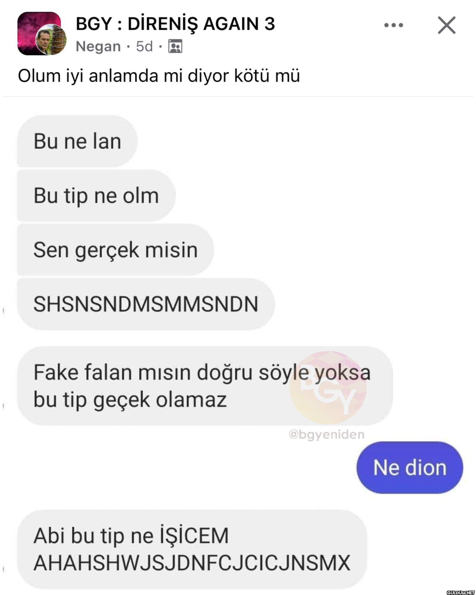 ağlattı.    BGY: DİRENİŞ...