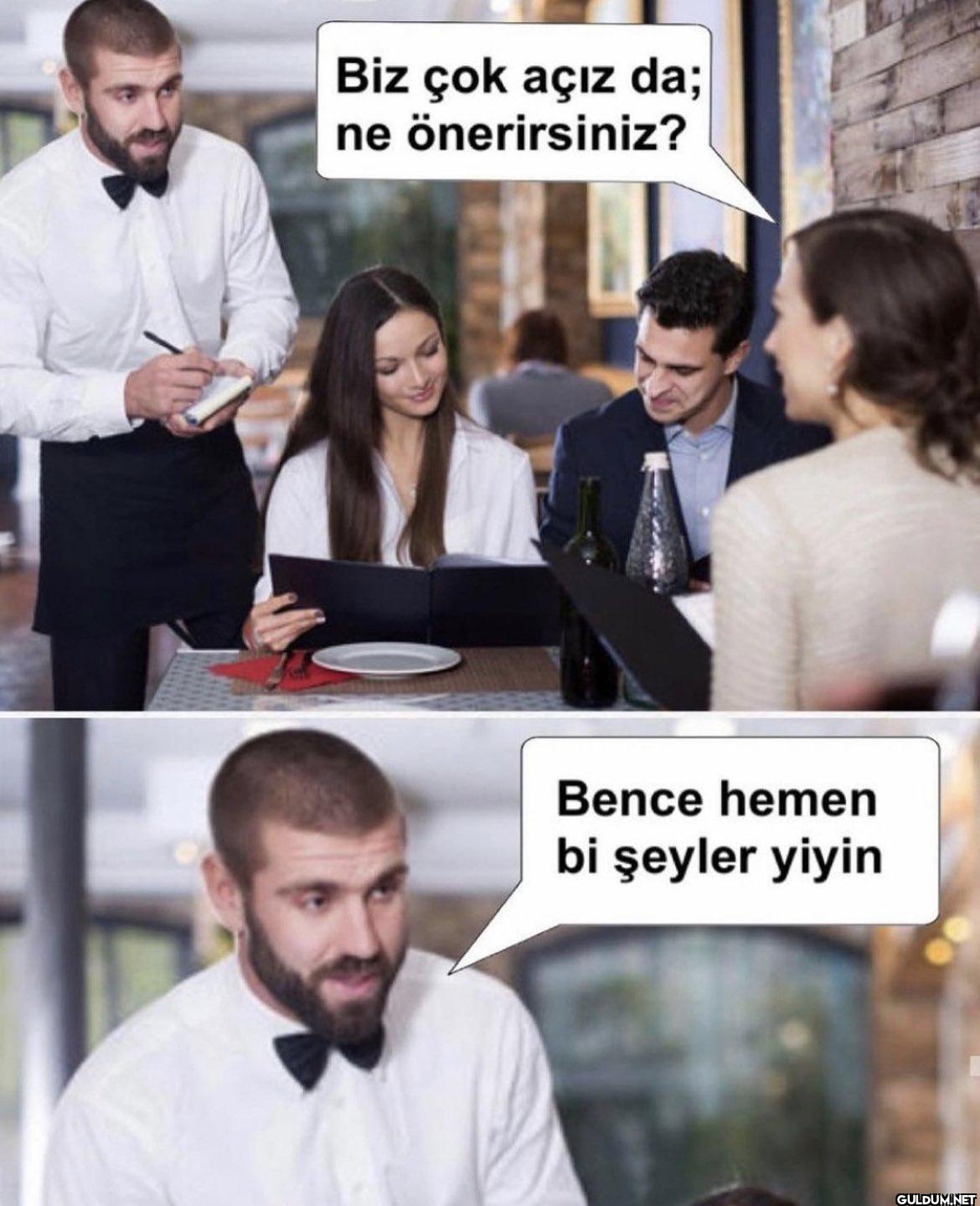 Biz çok açız da; ne...