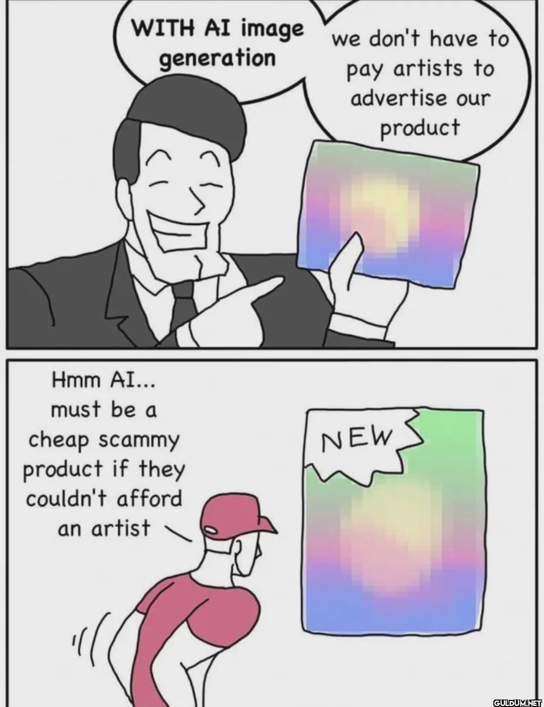 WITH AI image we don't...