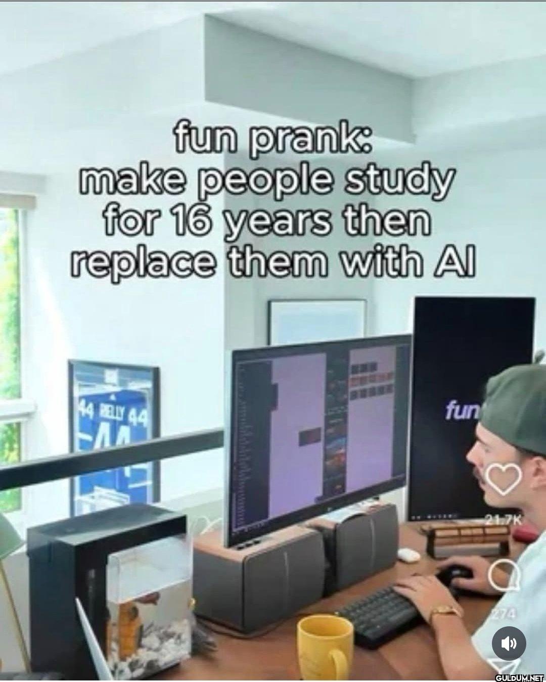 🤷‍♂️    fun prank: make...