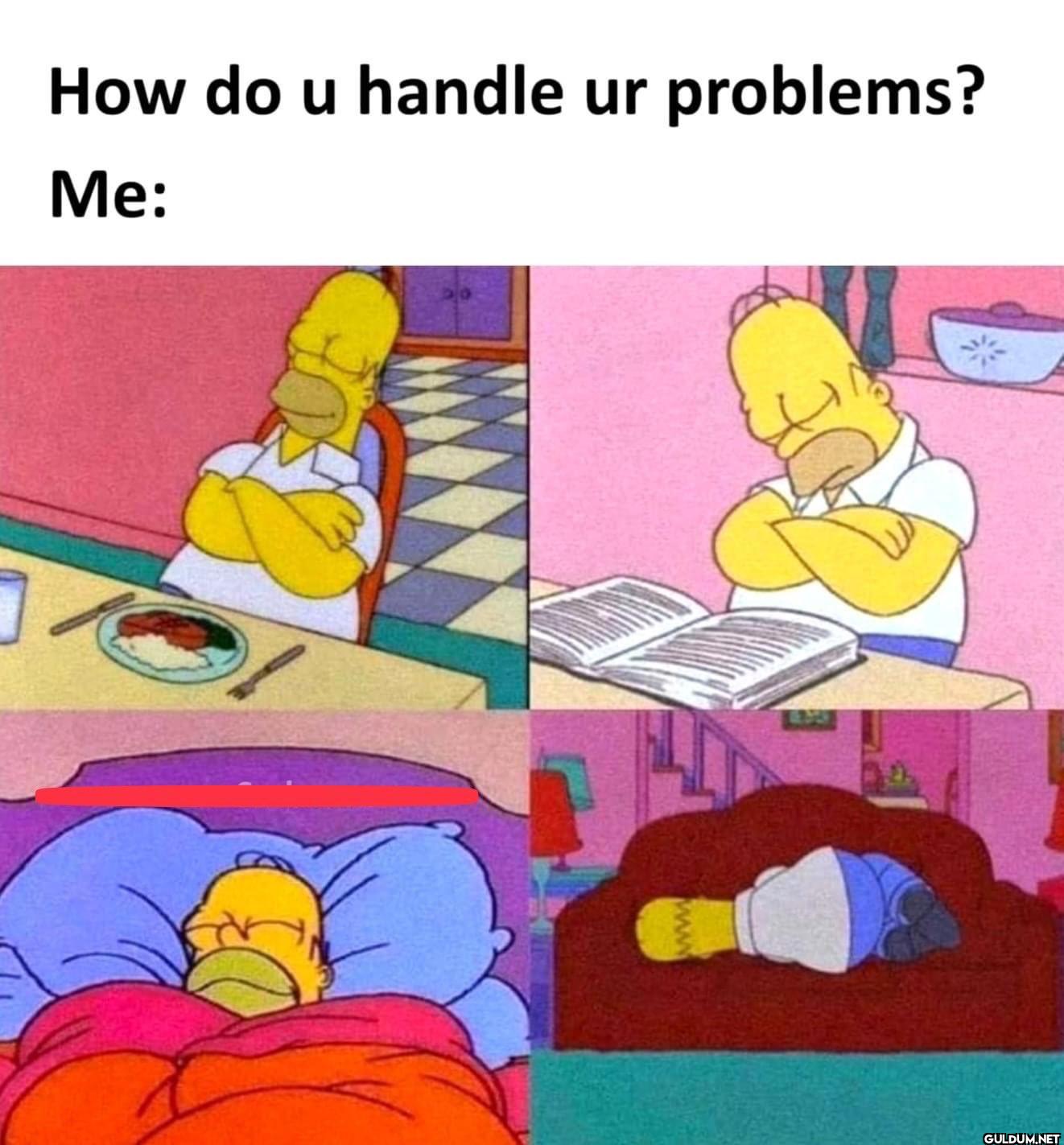 How do u handle ur...